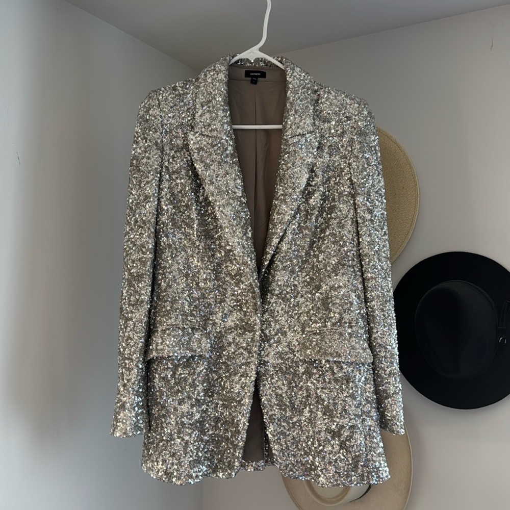 Express Sequin Blazer (Like New)